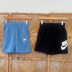Nike Kids Blue and Black Shorts bundle